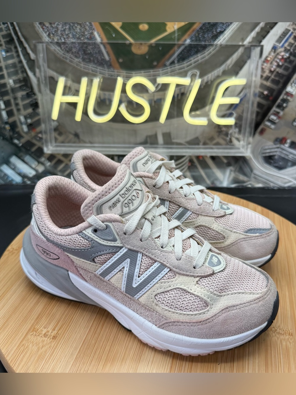 NEW BALANCE 990V6 (PS) KIDS 'PINK HAZE’ SZ 1.5